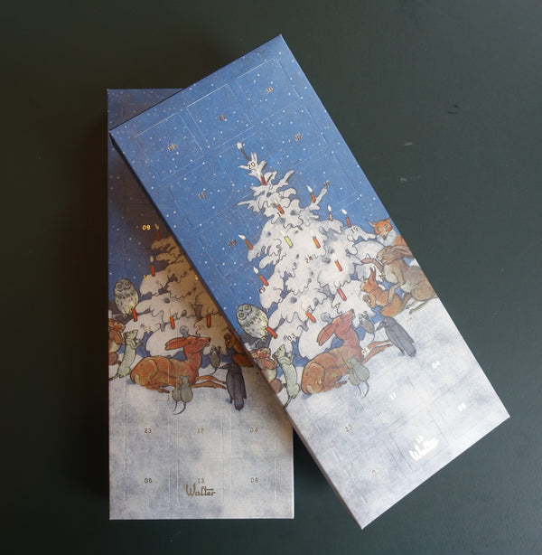 Adventskalender Dominosteine