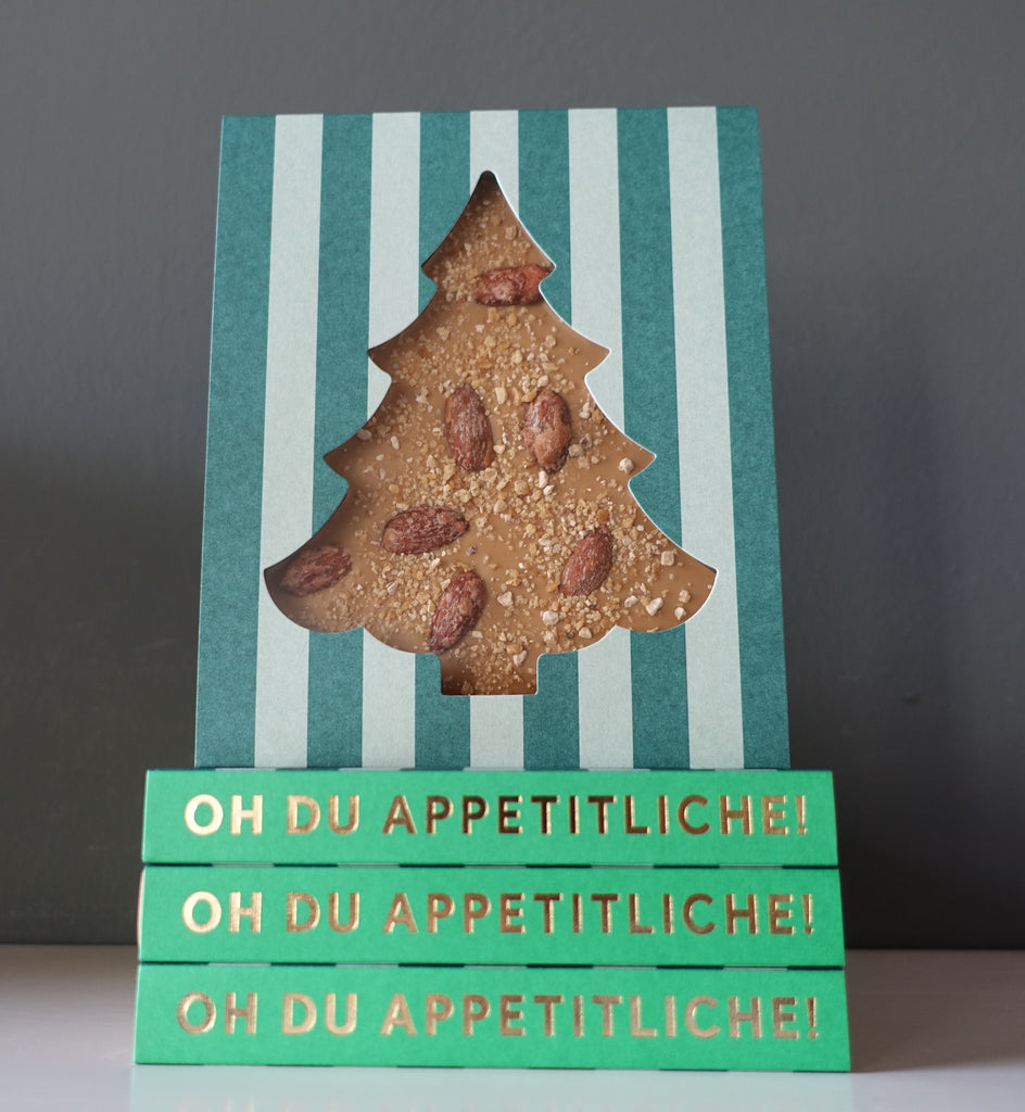 OH DU APPETITLICHE - Karamellschokolade mit gebrannten Mandeln und Krokant