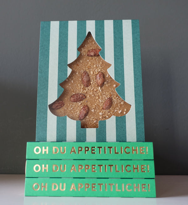OH DU APPETITLICHE - Karamellschokolade mit gebrannten Mandeln und Krokant