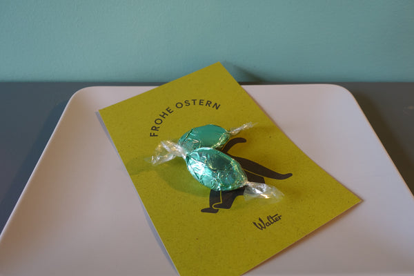 10 Nougat-Eier in Bitterschokolade