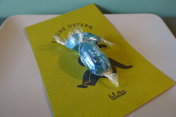 10 Ingwer-Marzipan-Eier in Bitterschokolade