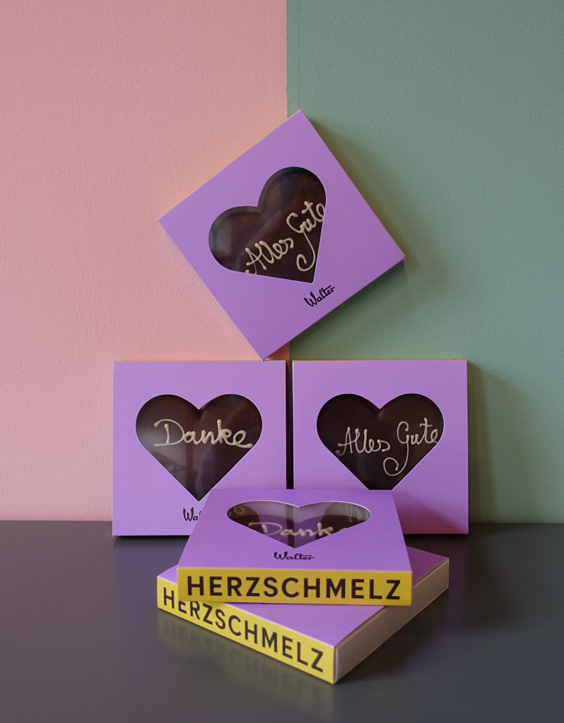 Marzipanherz HERZSCHMELZ: Danke