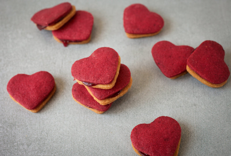 Rote Herzen