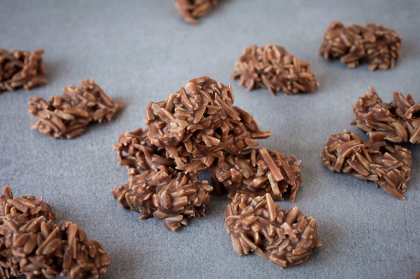 Mandelsplitter in Vollmilchschokolade