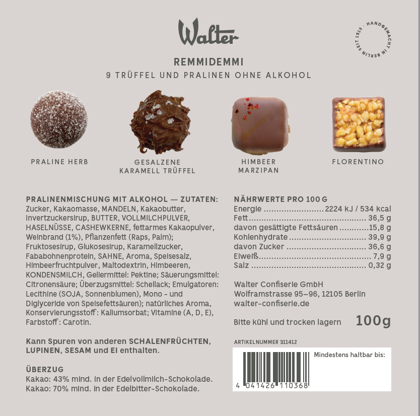 9er REMMIDEMMI (mit Alkohol)