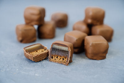 Schweizer Domino Steine (Vollmilchschokolade)