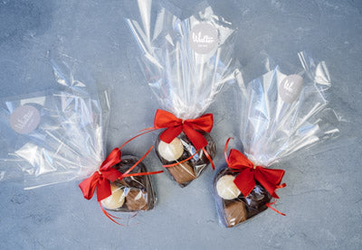 Pralinenherz aus Marzipan