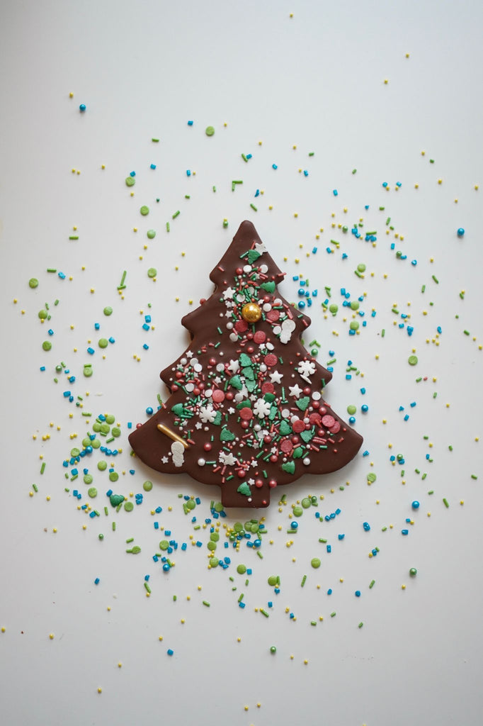 Weihnachtsbaum mit Streuseln in Bitter - SUPER STREUSEL